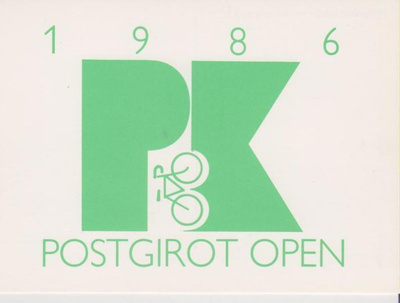 Polkupyörä Postgirot Open 1986 piirros 175