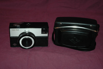 Agfa Iso-Pak kamera + kotelo