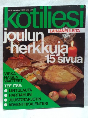 Kotiliesi N:o 22 marraskuu 1978