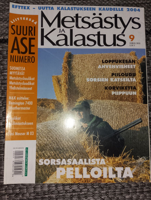Metsästys ja kalastus 9/2003