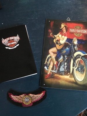Harley Davidson-aineistoa