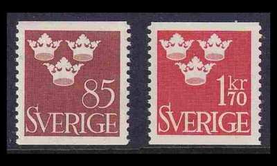 Ruotsi 361-2 ** Kolme kruunua (1951)