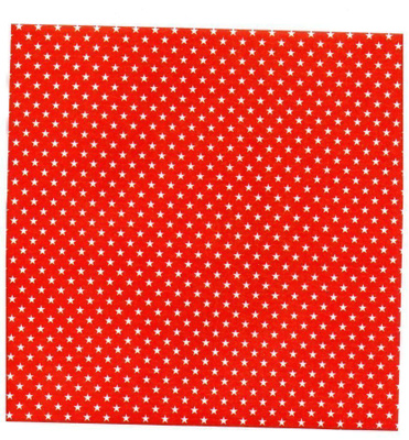 KUVIOPAPERI "°JOULU...TÄHDET PUNAISELLA°" /(20cm x 20cm)