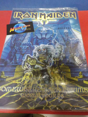 IRON MAIDEN SOMEWHERE BACK IN TIME KIERTUEKIRJA