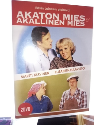 2DVD Akaton mies / Akallinen mies ( SIS POSTIKULU)