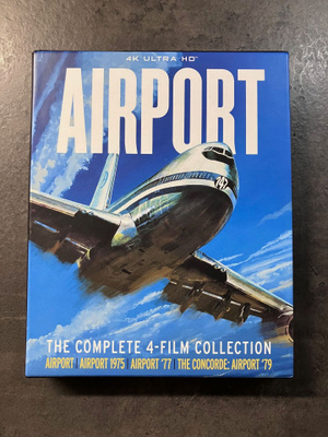 Airport: The Complete 4-Film Collection 4K UHD Kino Lorber