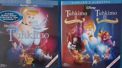 TUHKIMO BLU-RAY + DVD TUHKIMO 2 JA 3 BLU-RAY