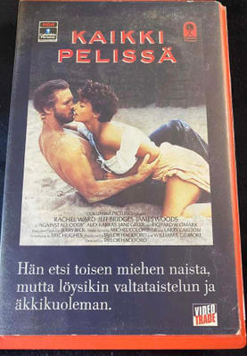 Kaikki pelissä - Against All Odds - Taylor Hackford VHS