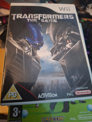 Wii Transformers The Game CIB