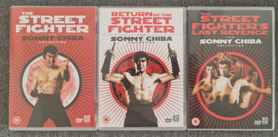 The Street Fighter -trilogia (3DVD) Sonny Chiba