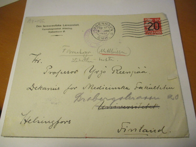 1941 Tanska sens kuori Suomeen
