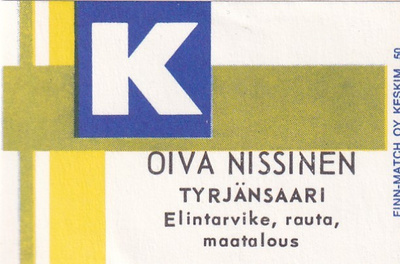 Tyrjänsaari, Oiva Nissinen      5/3