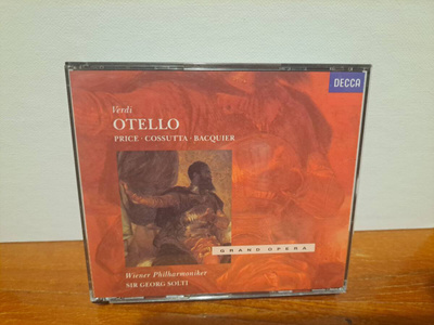 Verdi:Otello-Price,Cossutta,Bacquier,Solti 2CD