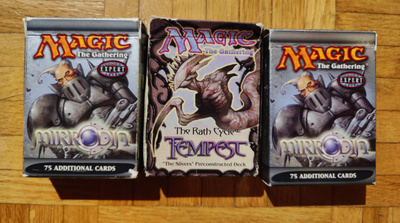 Magic: the Gathering -tyhjiä pakkoja