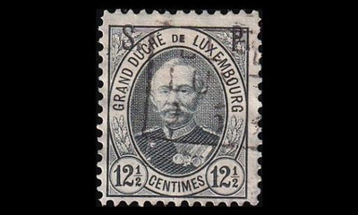Luxemburg 48B o Virkamerkki 12½ C (12½) (1891)