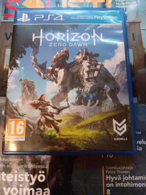 PS4 Horizon Zero Dawn videopeli