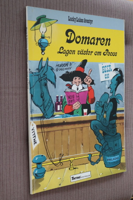 Morris & Goscinny : Domaren Lagen väster om Pecos Lucky Luke