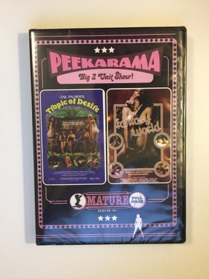 Tropic of Desire & Fantasy World (DVD) Vinegar S (1979) UUSI