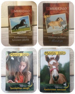 Merja Jalo -Nummelan ponitalli -kirjoja [alk. 5,00€]
