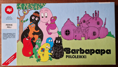 Barbapappa Piiloleikki lautapeli. Hieno