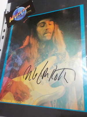 ULI JON ROTH [ SCORPIONS ] NIMIKIRJOITUS KUVASSA