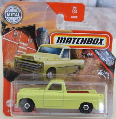 Powell Sport Pick-Up 2 door Yellow 1956 Matchbox MB1204 1:64