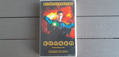 VHS: Eraser / Suojelija (Arnold Schwarzenegger 1996)