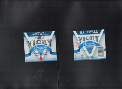 Hartwall VICHY Novelle  etiketti