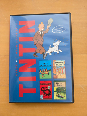 TINTIN SEIKKAILUT BOX 1 . DVD . HERGE