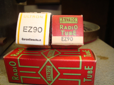 Radioputki  EZ90  (= 6X4 )