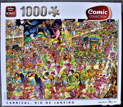 Palapeli Comic 1000 palaa