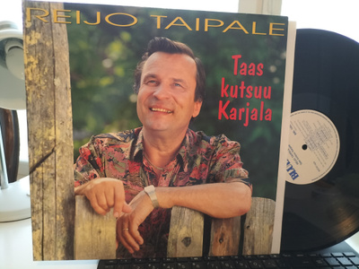 REIJO TAIPALE, Taas kutsuu Karjala, LP -92  UPEA KUNTO !!