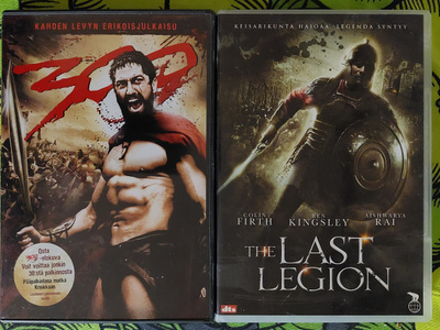 DVD  The Last Legion & 300 leffat