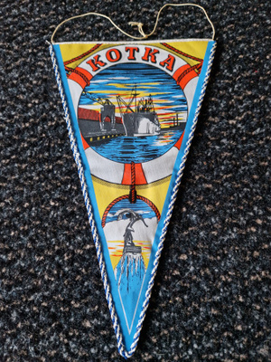 Kotka iso vintage matkailuviiri