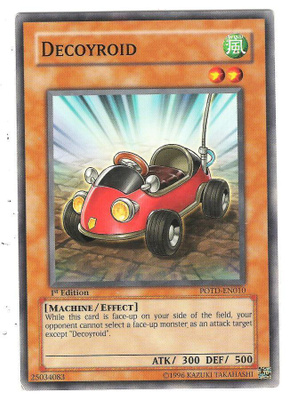 Yu-Gi-Oh hirviö Decoyroid