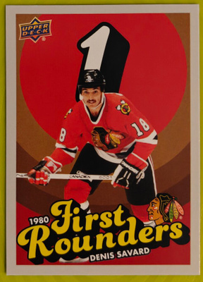 Denis Savard 2025-26 UD Chicago Blackhawks Centennial