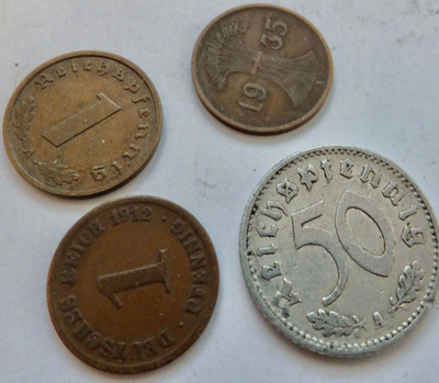 4 Kolikkoa Natsi Saksa