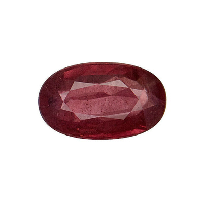GIA käsittelemätön rubiini 3.36 ct läpinäkyvä ei säröjä