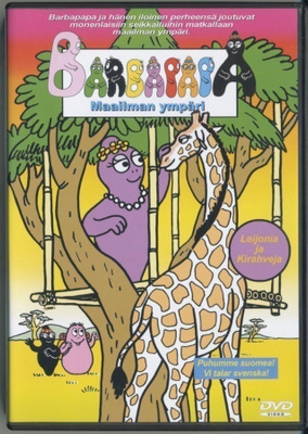 BARBAPAPA MAAILMAN YMPÄRI DVD - Osa 4: Leijonia ja kirahveja