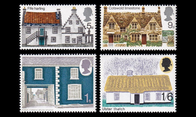 Iso-Britannia 535-8 ** Maaseudun arkkitehtuuria (1970)