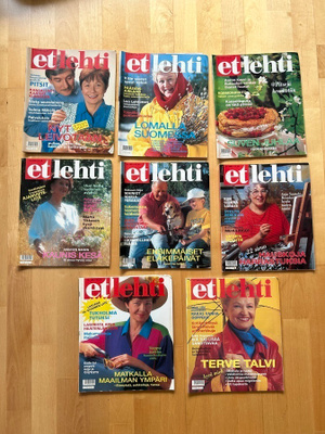 ET lehtiä v. 1992, 8 kpl