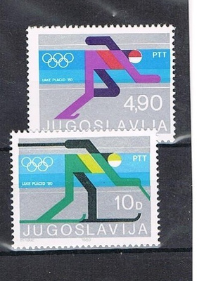 Jugoslavia 1980 - Olympialaiset Lake Placid ++