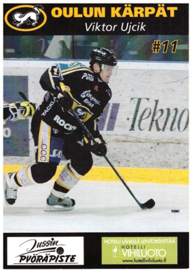 Oulun Kärpät VIKTOR UJCIK Postikortti