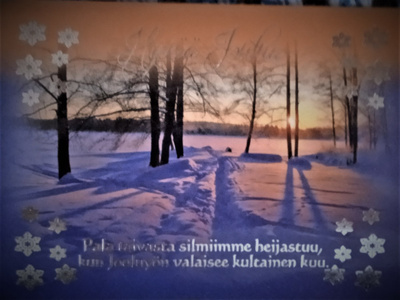 NO 8 - 130A - 5 - PALA TAIVASTA SILMIIMME HEIJASTUU