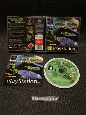 War Gods PS1 - CIB