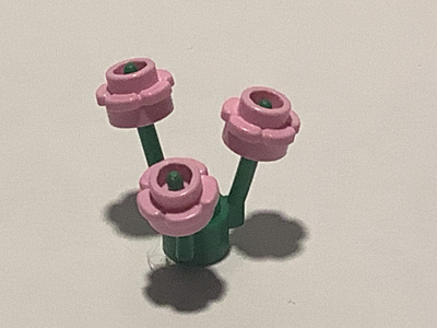 Lego kukkavarsi ja kukat