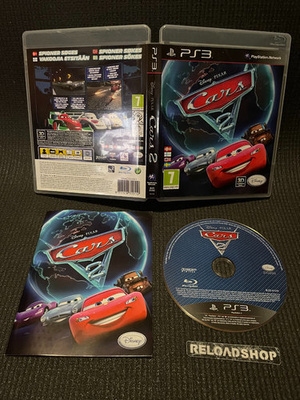Disney Pixar Cars 2 - Nordic PS2 - CIB