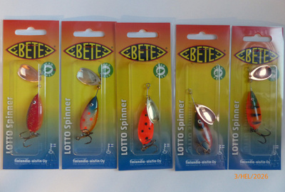 BETE LOTTO 35mm 9g - 5 kpl