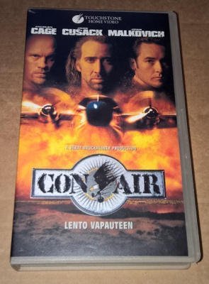 CON AIR VHS LEFFA TOIMINTA