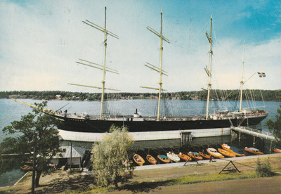 LAIVAKORTTI - PURJELAIVA POMMERN - 33